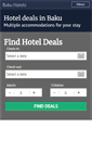 Mobile Screenshot of hotelinbaku.com